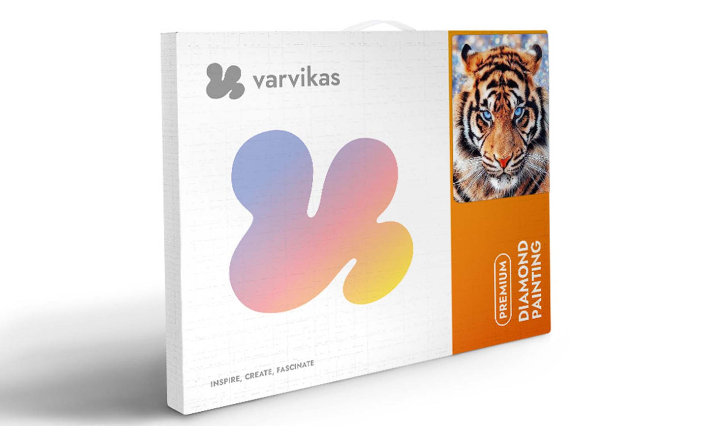 Diamond painting - LG297e - The Look of Tiger Image 4