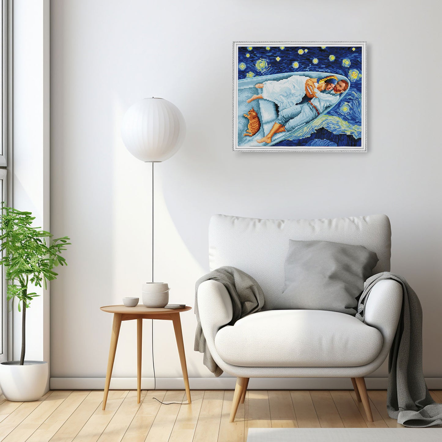 Dijamantski mozaik 40x50 Pod zvezdanim nebom LG344e