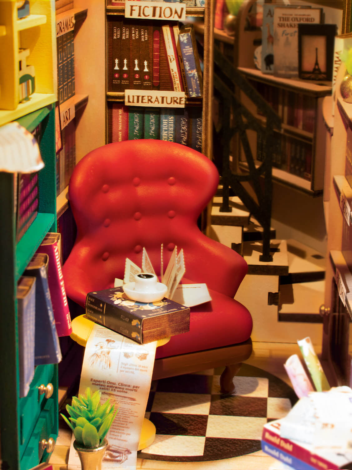 Roombox - RDS008e - Bookstore (194pcs)