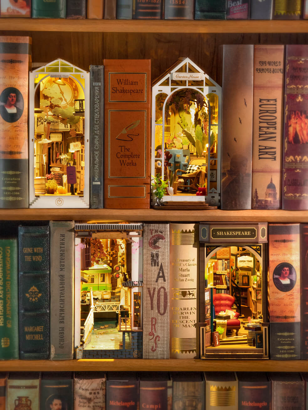 Roombox - RDS008e - Bookstore (194pcs)