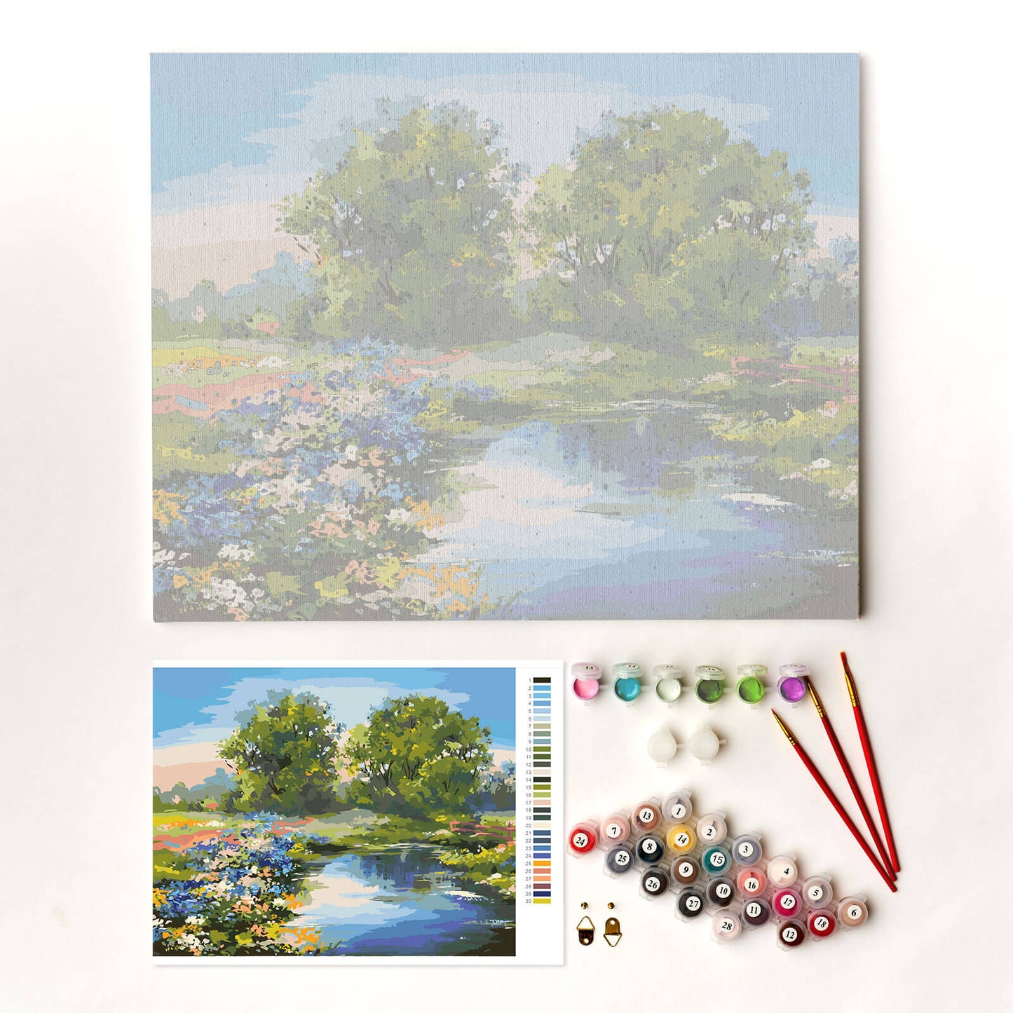 Painting by numbers - MG2415e - Summer River