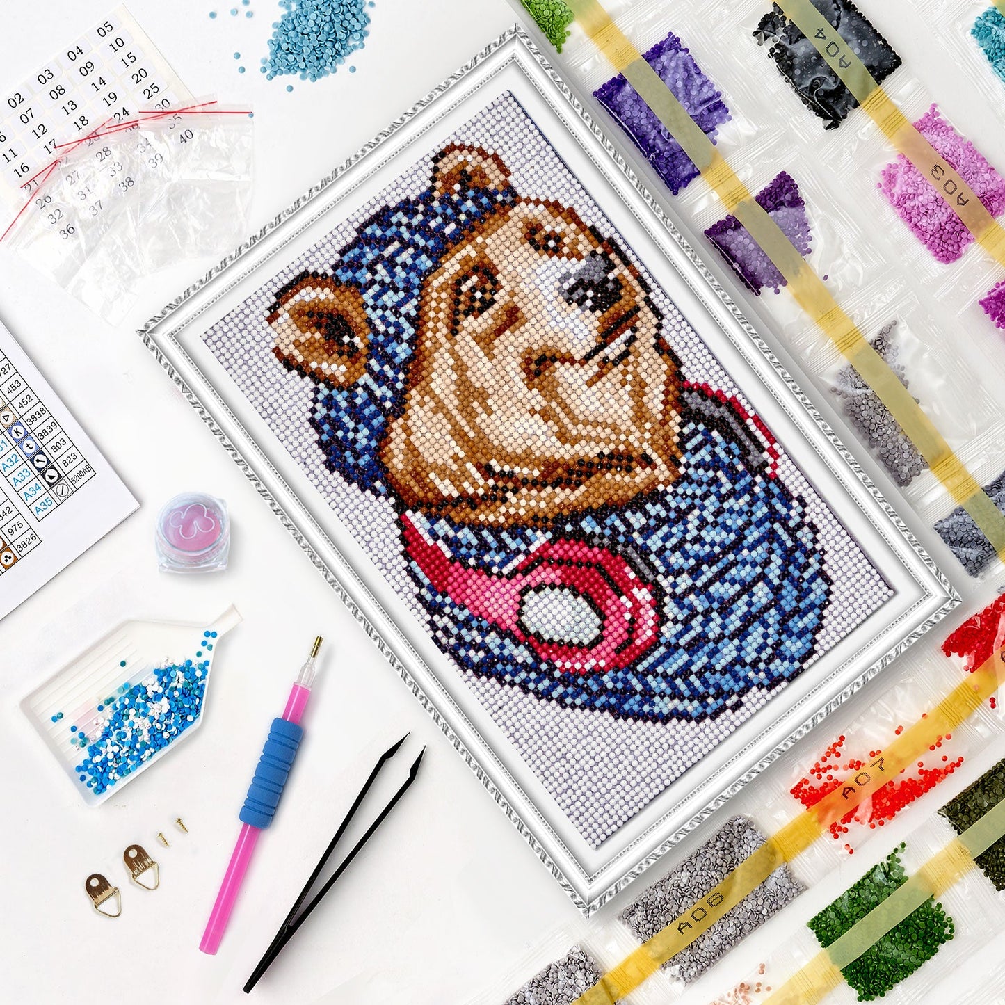 Diamond painting - LC012e - Bear