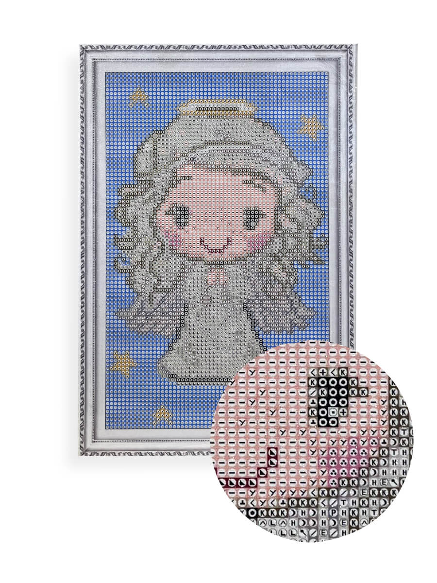 Diamond painting - LC046e - Little Angel Image 6