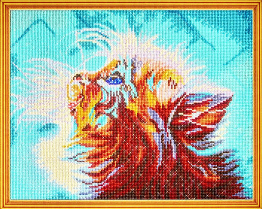 Diamond painting - LG010e - Kitten in a Dream Image 3