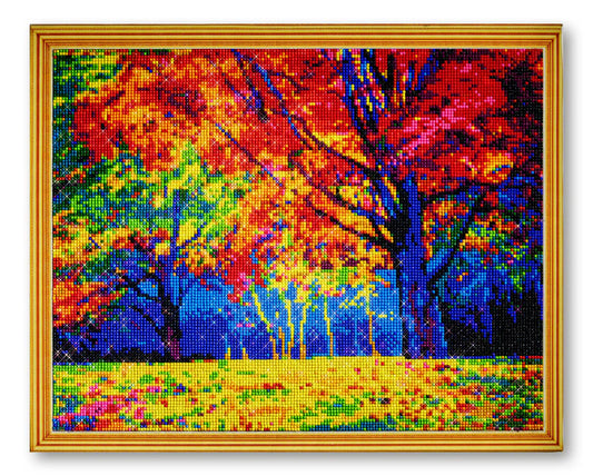Dijamantski mozaik 40x50 Šuma u jesen LG229e