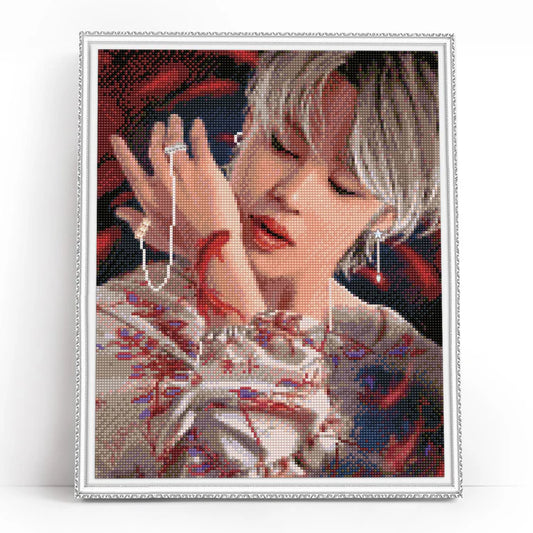 Dijamantski mozaik 40x50 Korejski idol LG339e