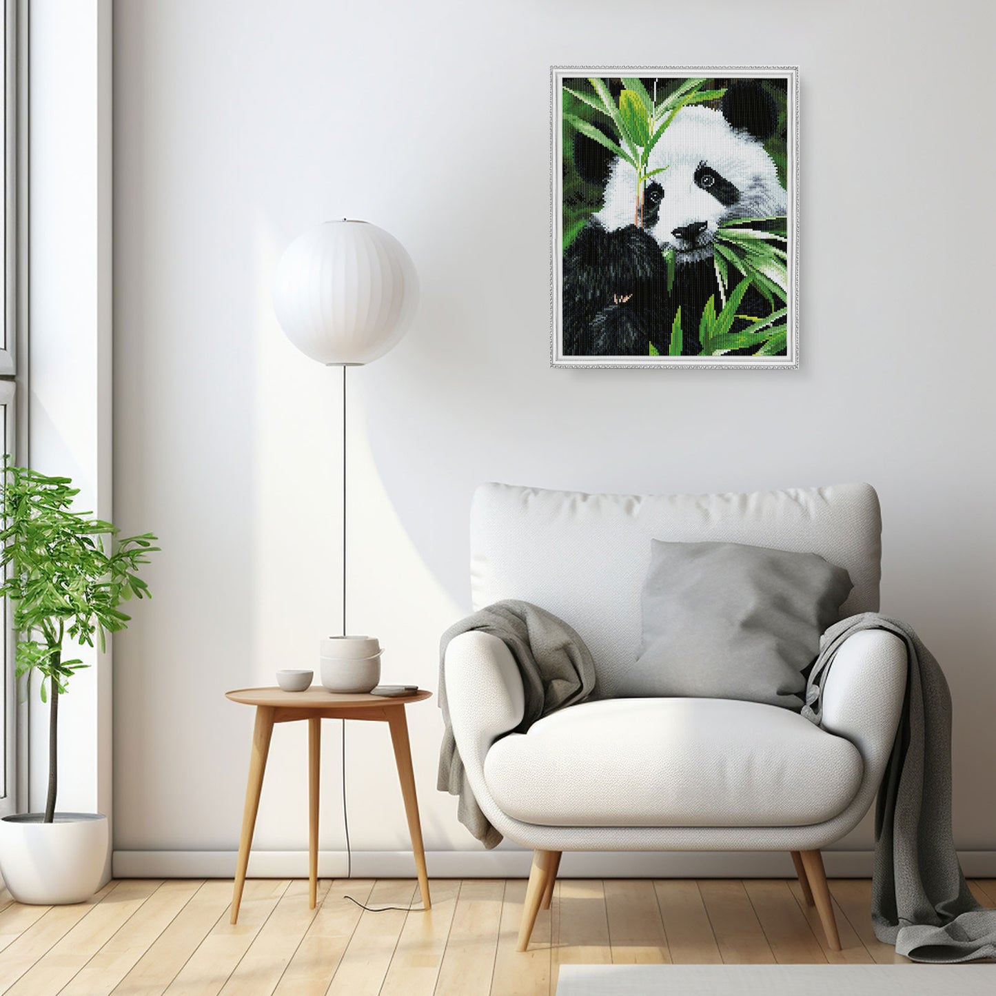 Dijamantski mozaik 40x50 Idilični panda LG353e