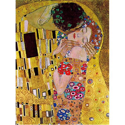 Dijamantski mozaik 56x70cm "Poljubac" od Gustava Klimta LZDS001e