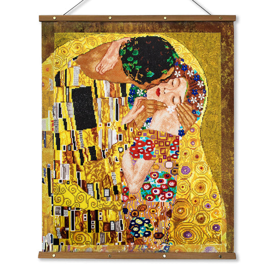 Dijamantski mozaik 56x70cm "Poljubac" od Gustava Klimta LZDS001e