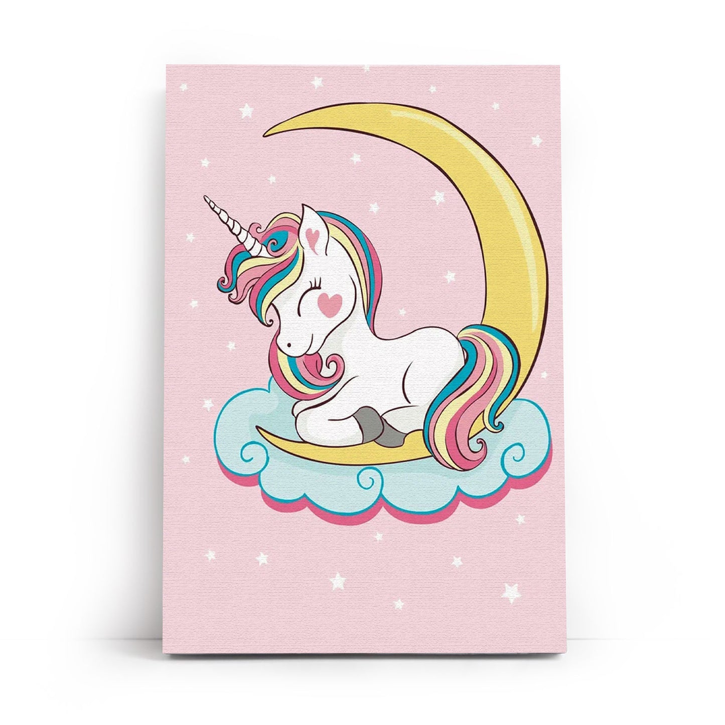 Painting by numbers - MC1098e - Dreaming Baby Unicorn