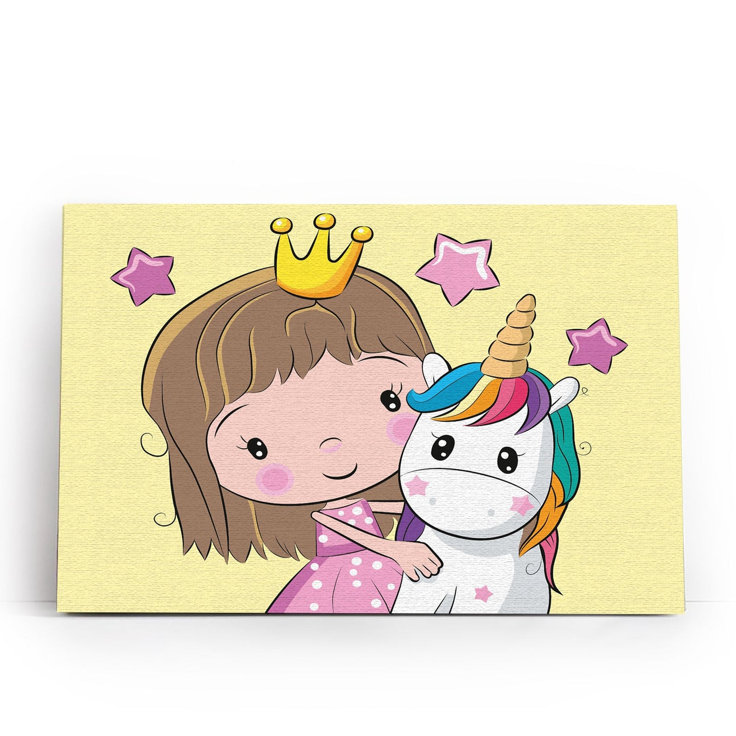 Painting by numbers - MC1103e - Princess with a Small Unicorn