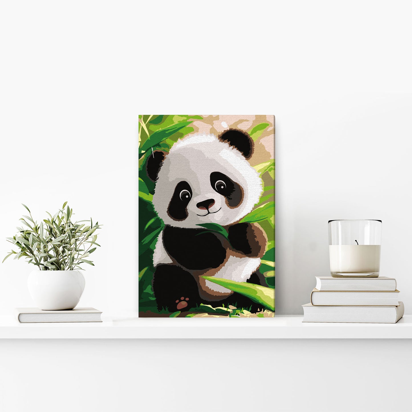 Painting by numbers - MC1144e - Cute panda