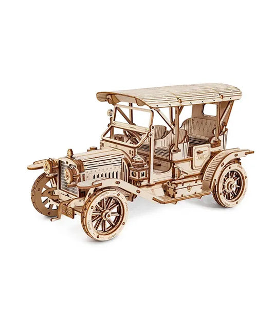 Drveni konstruktor RA011e - Retro automobil (298del)
