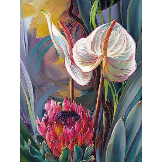 Painting by numbers - ME1162e - Tropical bouquet Image 3