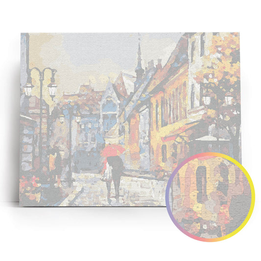 Painting by numbers - MG2159e - European Town