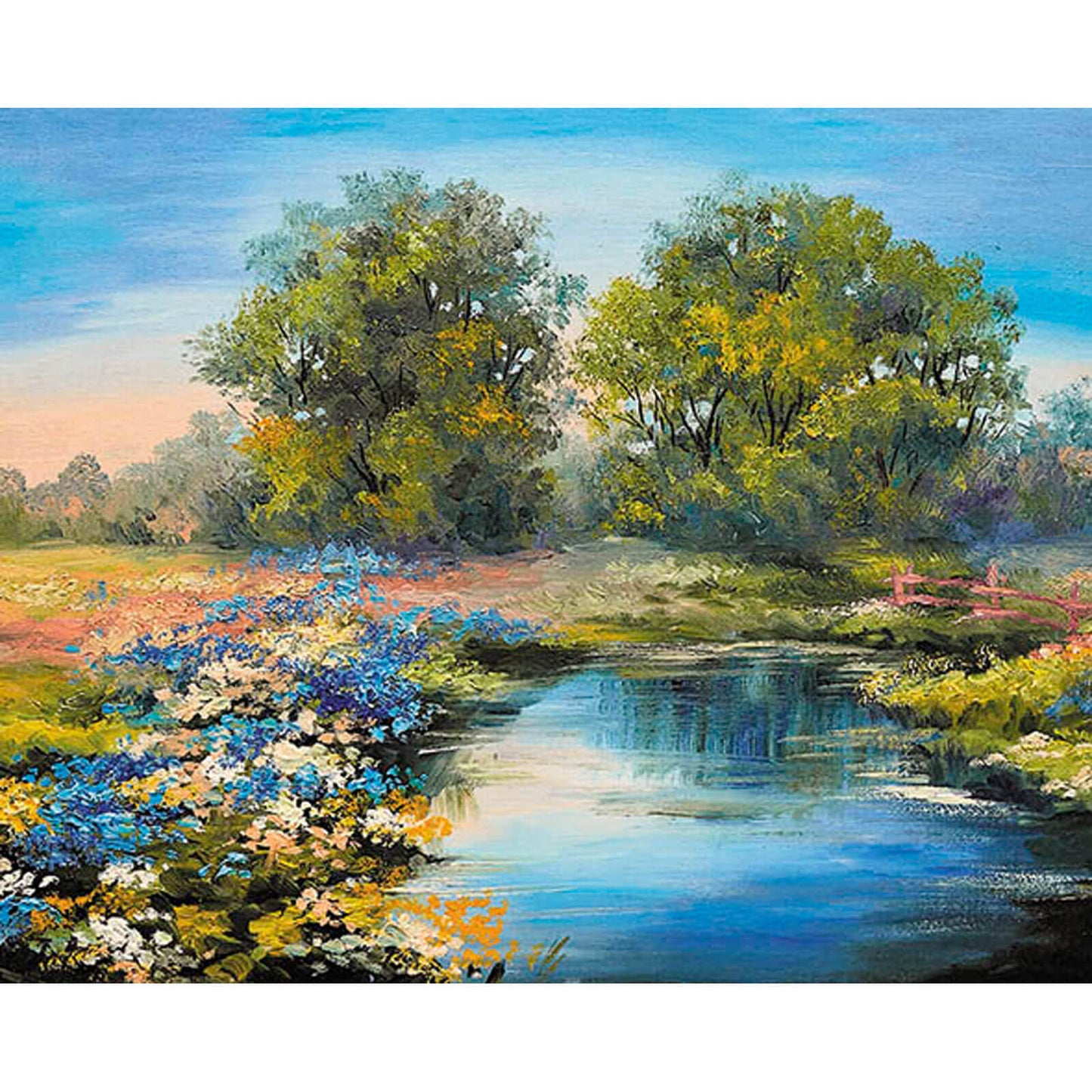 Painting by numbers - MG2415e - Summer River