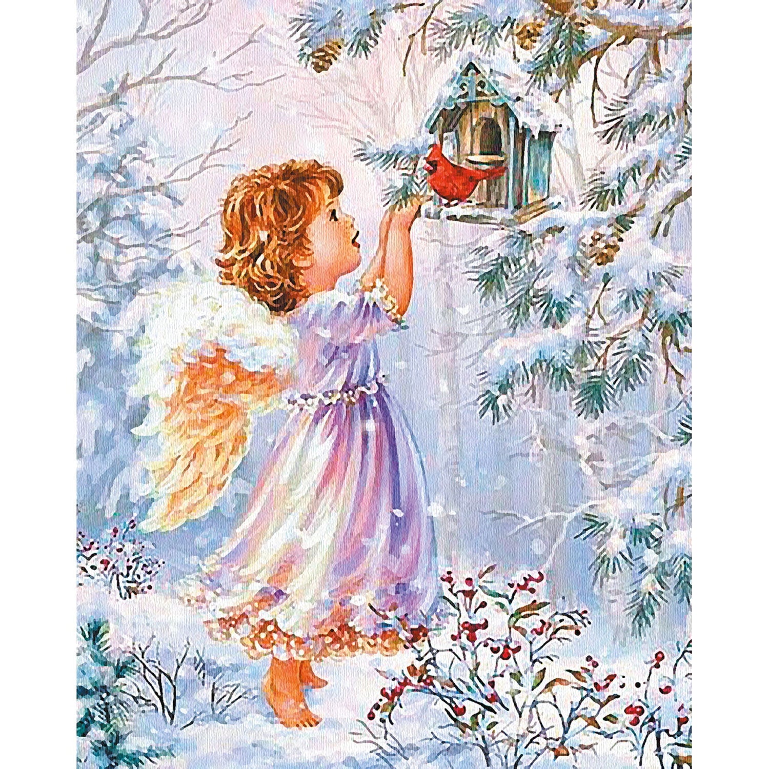 Painting by numbers - MG2430e - Christmas Angel Image 3