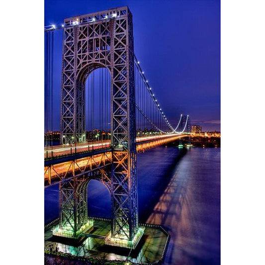 Painting by numbers - MG2489e - George Washington bridge