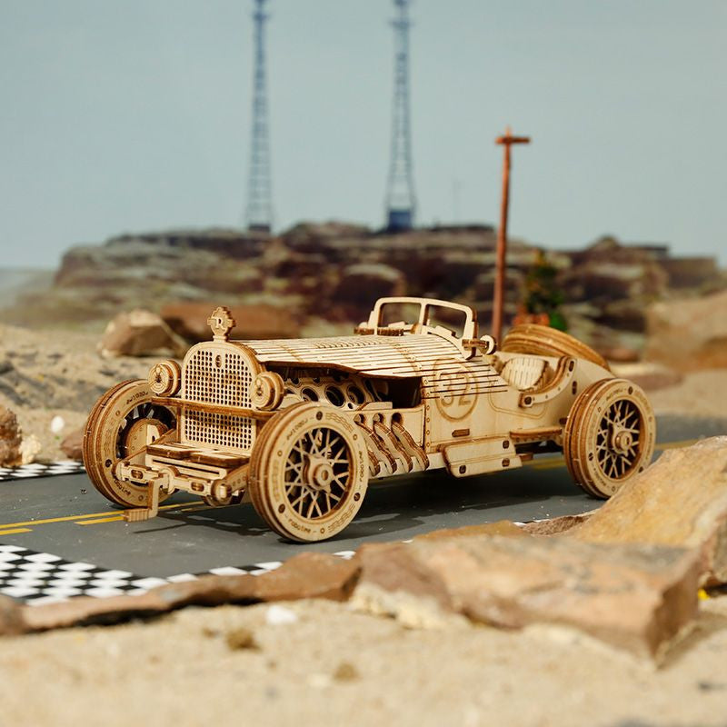 Wooden constructor - RA001e - V8 Grand Prix Car (220pcs)