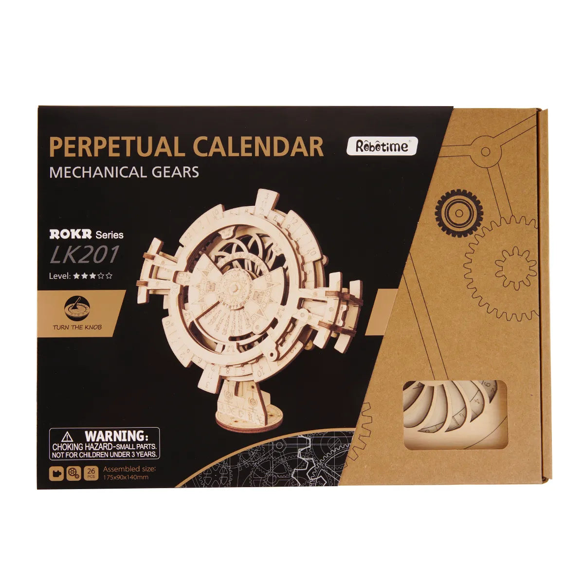 Wooden constructor - RK015e - Perpetual Calendar (26pcs)