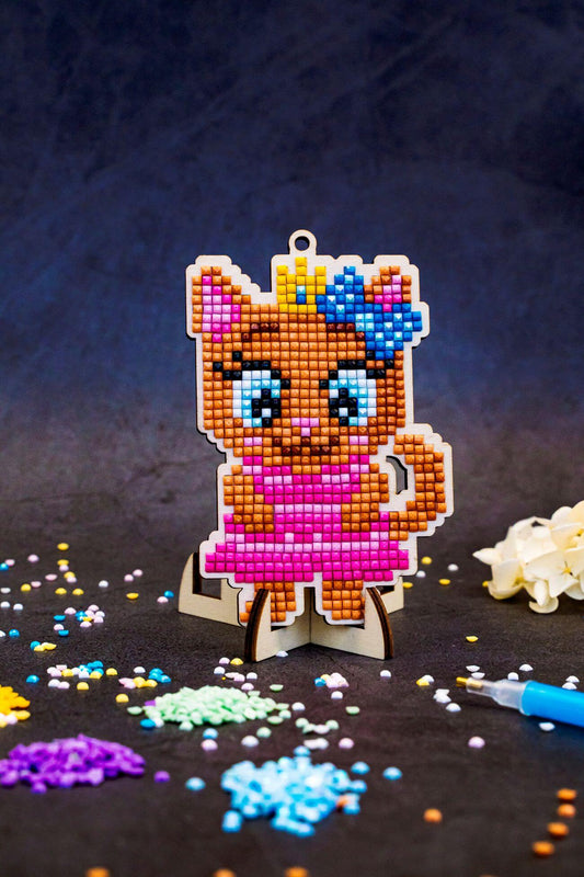 Diamond painting - U07e - Pendant "Princess Murka" Image 2