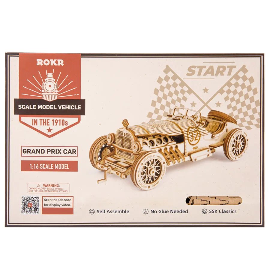 Wooden constructor - RA001e - V8 Grand Prix Car (220pcs)