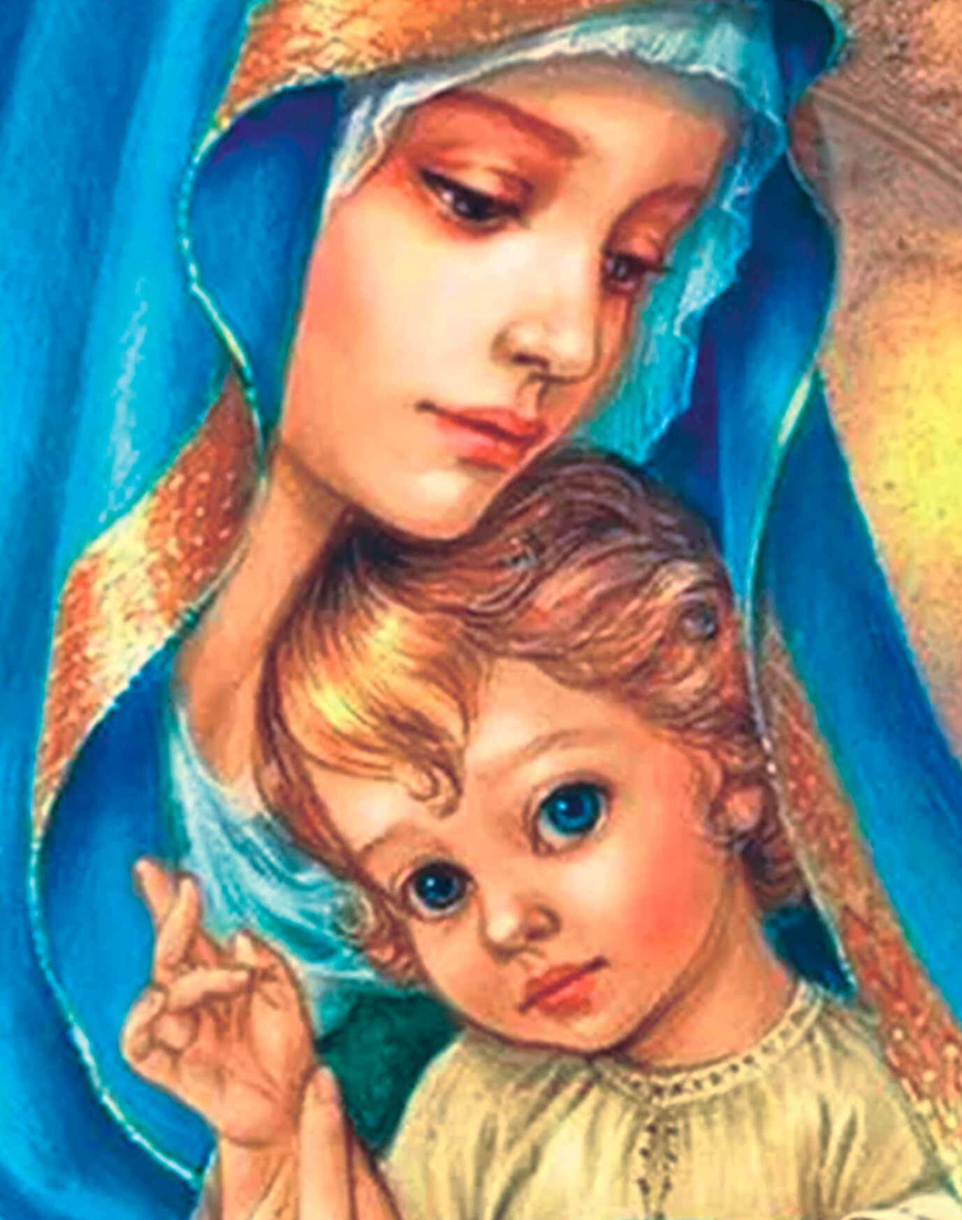 Diamond painting - LG237e - Holy Mother Image 1