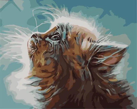 Dijamantski mozaik Mače u snu 40x50 LG010e