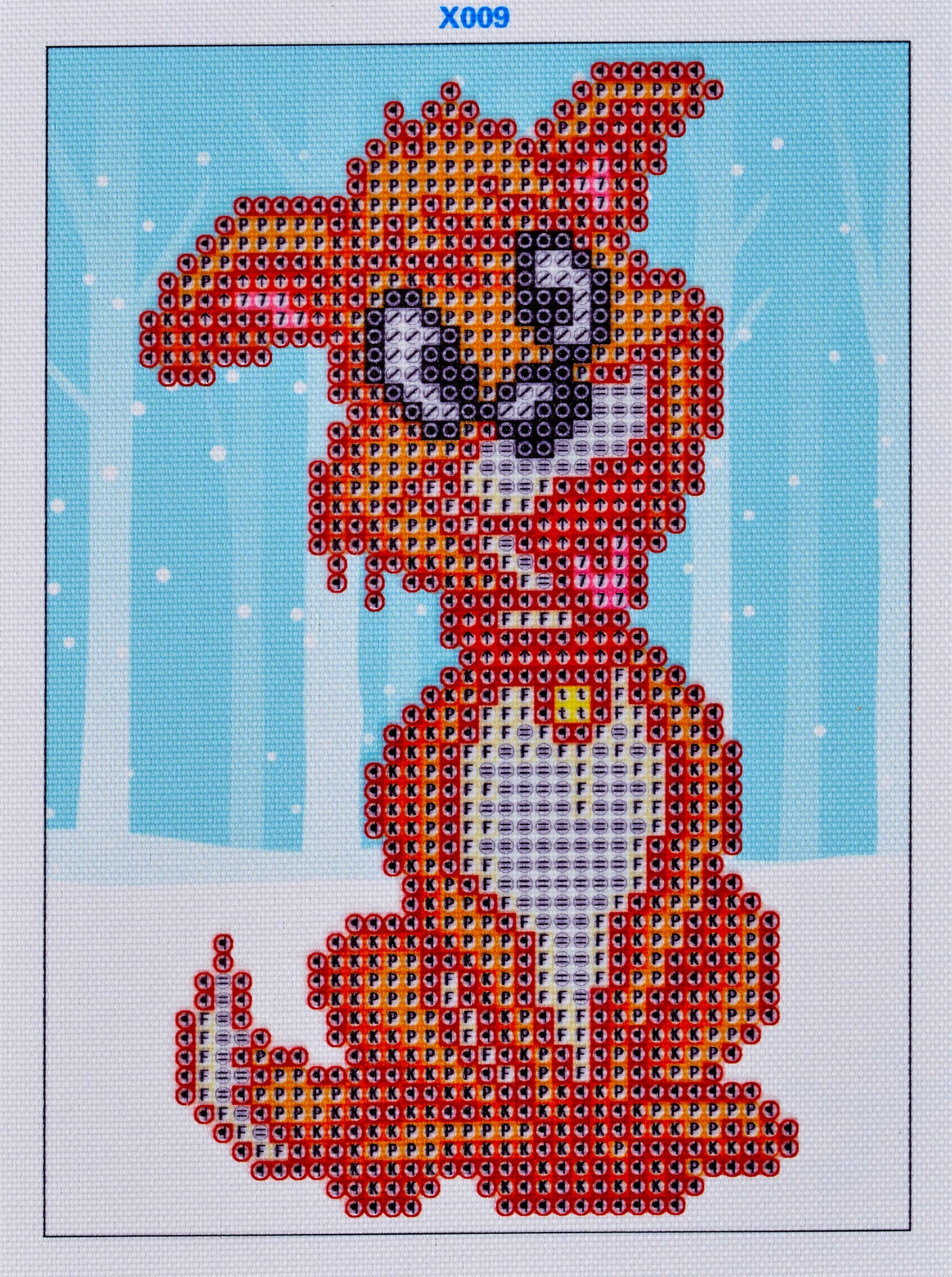 Diamond painting - X009e - Happy Doggy Image 6